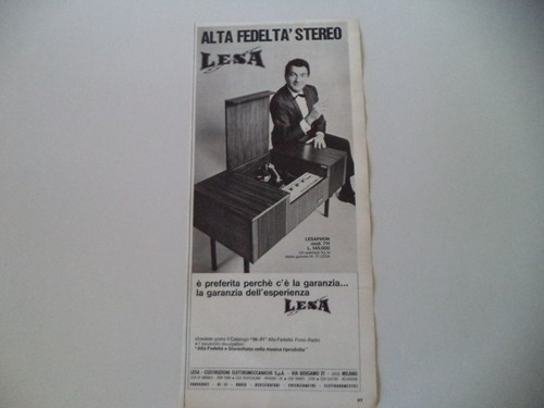 Advertising pubblicità 1967 - advertising,