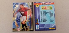 Panini calcio cards 99 n. 9 checklist Totti Roma
