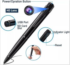 Mini Telecamera HD 1080P a Forma di Penna – Registratore Audio Video