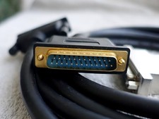 CAVO SCSI 25 pin da 3mt + adattatore a WIDE SCSI