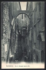 Cartolina Bordighera, Via S