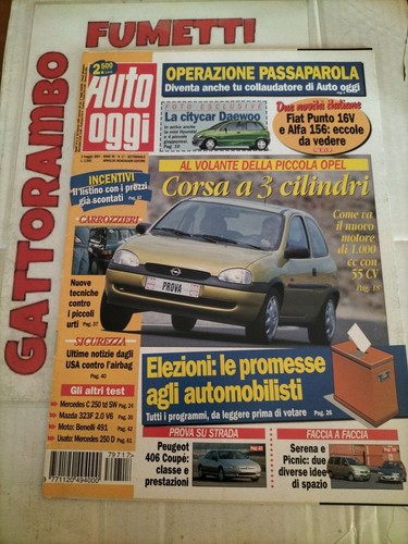 Auto oggi la piccola - auto,