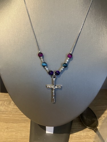 Collana con ciondolo gesù - collana,