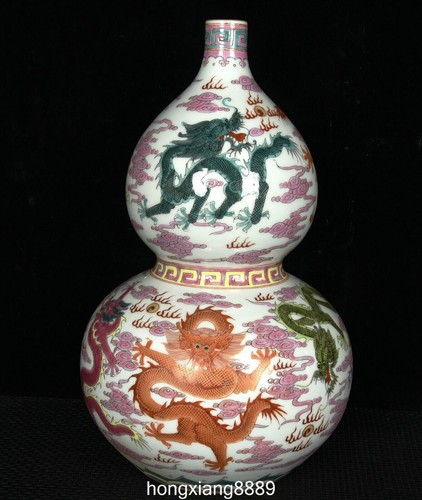 Vaso bottiglia zucca drago - , 12"