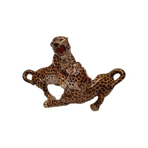 Grande statua leopardo pantera