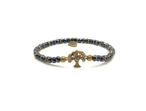 Bracciale hamsa albero della - +,