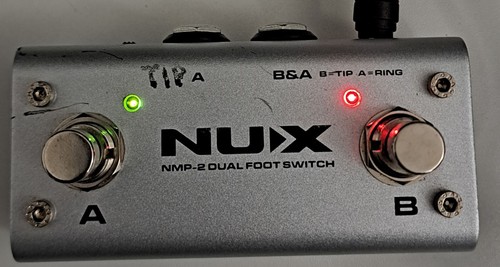 Nux nmp dual footswitch - nmp-2,