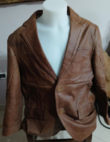 Giacca cappotto uomo pelle - uomo, in