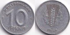 10 Pfennig 1949 A Allemagne