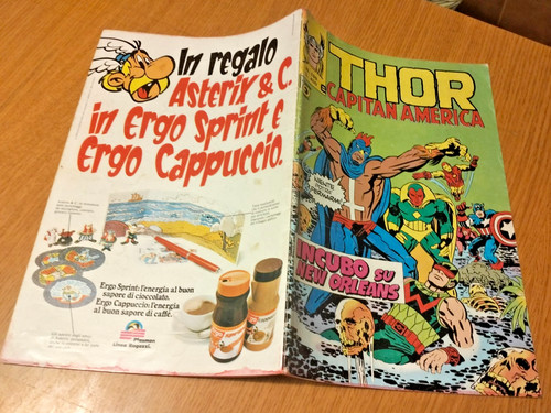 Thor capitan america - e,