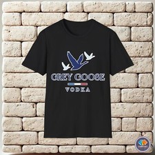 T-shirt unisex grigia con logo oca