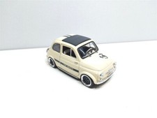Fiat 500 Abarth Tuning BBS del 1961 - 1/16 Artigianale base Solido - NO 1/18