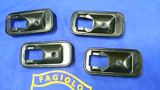 BORCHIA FIAT 128-132-RITMO PUNTO SOTTOMANIGLIA APRIPORTA 4pz.GHIERA PLAST.NERA  