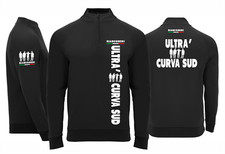 Felpa mezza zip curva sud