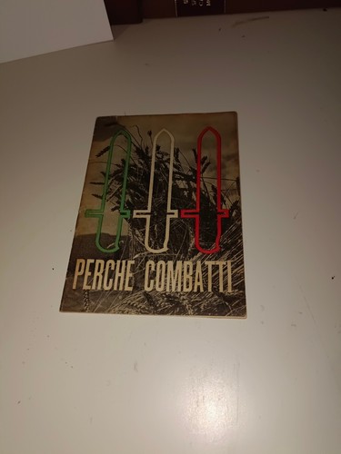 Vecchio libricino 1940 perche - 1940, perche'