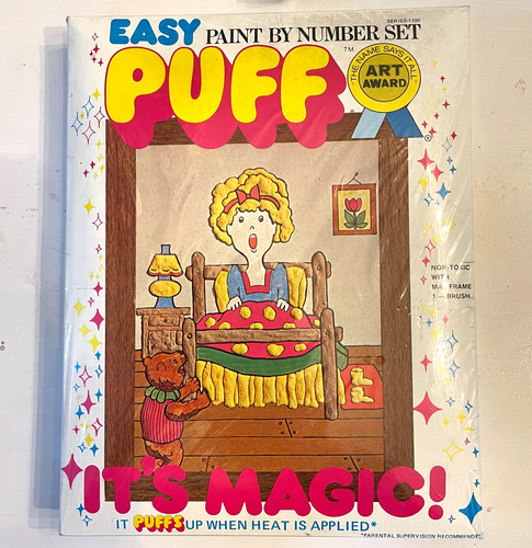 Puff magic paint number kit - puff, by
