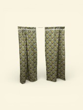 set nastro tenda floreale