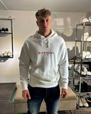 Givenchy Felpa Bianca con Logo