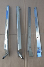 PROFILI MONTANTI PARABREZZA ALFA ROMEO GIULIA GIULIETTA SPIDER 101-GIA' CROMATI