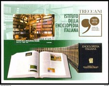 2015 Italia Foglietto / Mini sheet "Enciclopedia Treccani" MNH**