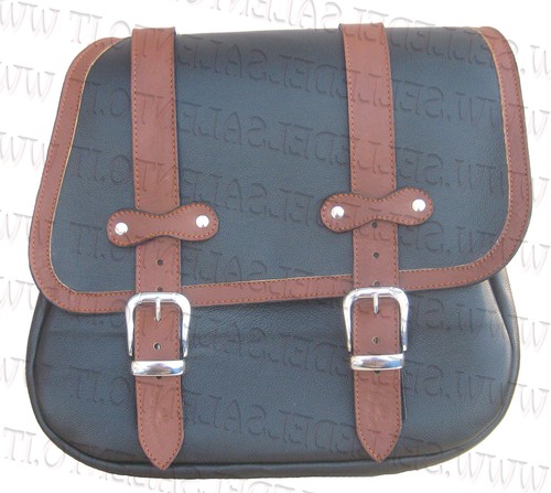 Mono borsa pelle bicolore - bicolore, 2hd