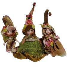 bambola di porcellana-set da 3