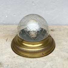 Plafoniera in ottone Liberty