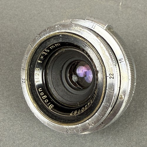 Obiettivo zeiss biogon 35mm - obiettivo,
