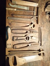 Grande Lotto Di Attrezzi Antichi Mestieri Del Passato