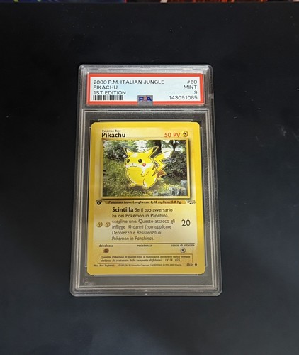 Pikachu psa 9 jungle - psa,