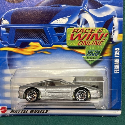 2002 hotwheels silver ferrari - 2002,