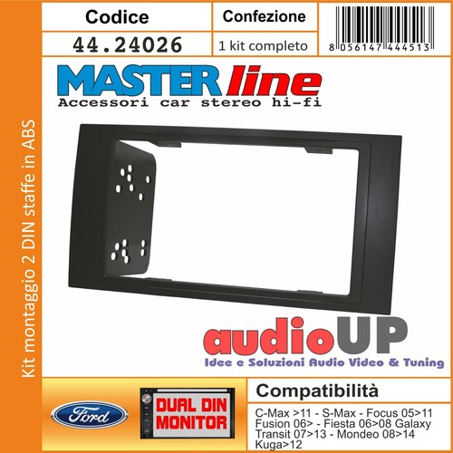 Mascherina radio din kit con - din,