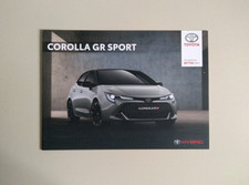 Depliant brochure Toyota Corolla GR Sport - 2020