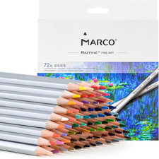 Matite Colorate a Olio 72 Colori Esagonali per Disegno Artistico e Illustrazioni