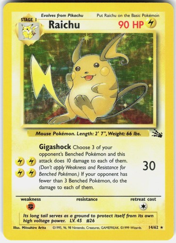Pokemon raichu raro - pokemon, 14/62