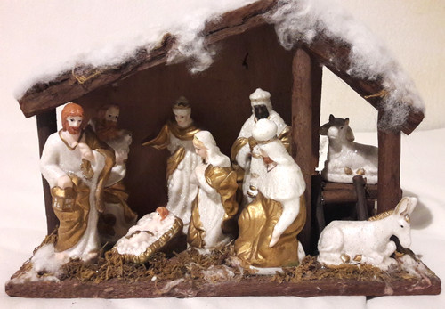 Presepe intero vintage - intero,