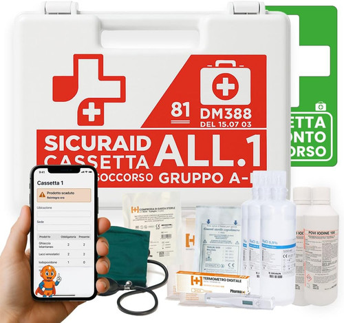 Cassetta pronto soccorso - cassetta,