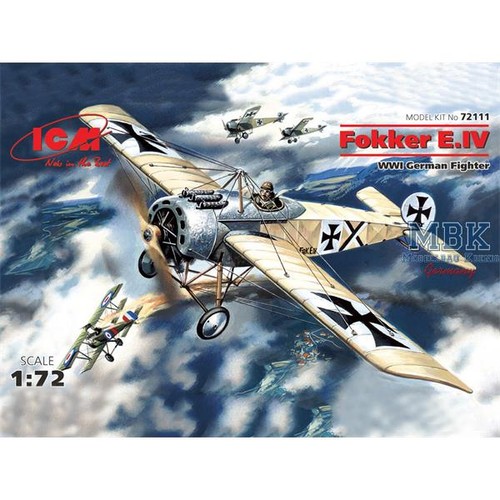 Icm icm72111 fokker iv - icm72111, e-iv