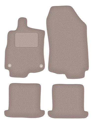 Tappetini velluto beige - velluto,