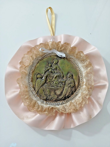 Antica placca medaglia - antica,