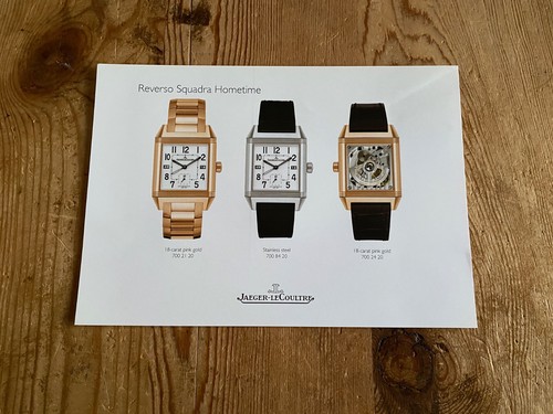 Catalog sheet jaeger lecoultre - catalog, jaeger-lecoultre