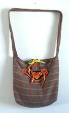 BORSA DI LANA TRAPUNTATA FATTA