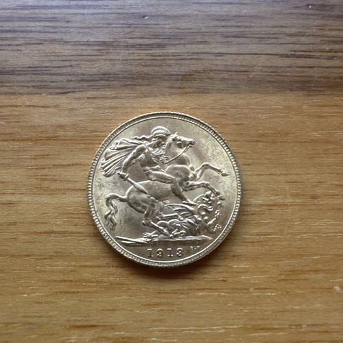 Sterlina oro edoardo vii - d’oro,