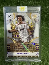 Andrea Pirlo/50 Crowned Legend Auto AC MILAN from Topps Reverence UCC 2024/25