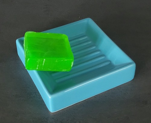 Flash turchese porta sapone - turchese,