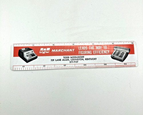 1965 scm corp marchant - marchant, ad