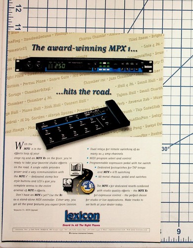Lexicon mpx processore - mpx, r1