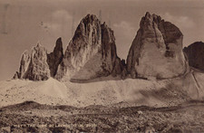CARTOLINA  TRE CIME DI