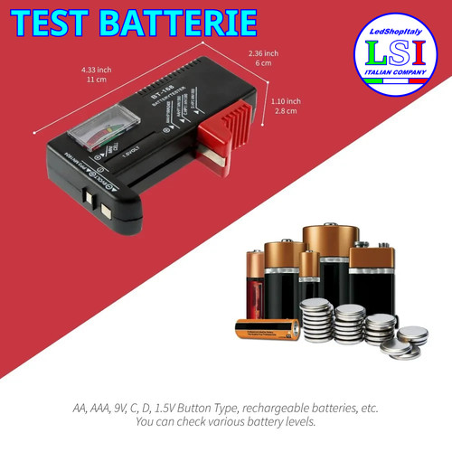 Tester test batterie - tester, pile