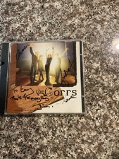 The Corrs Live Signed CD Cover